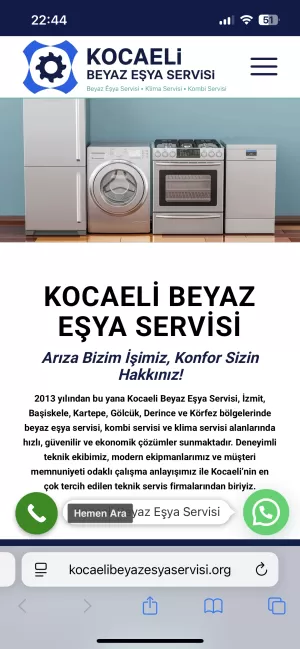 Kocaelibeyazeşyaklıma servisi