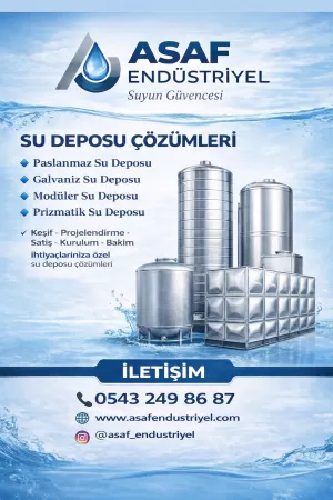 Asaf endüstriyel Su Arıtma sistemleri